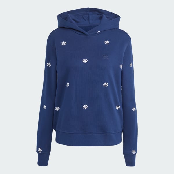 Allover Mini Crest Logo Hoodie