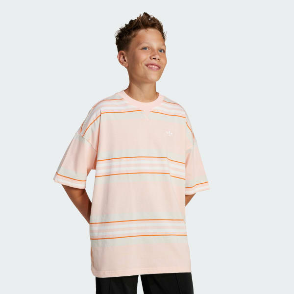 Merah-muda Tee Anak Oversize