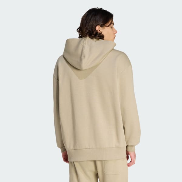 Marron Sweat-shirt à capuche molleton ALL SZN