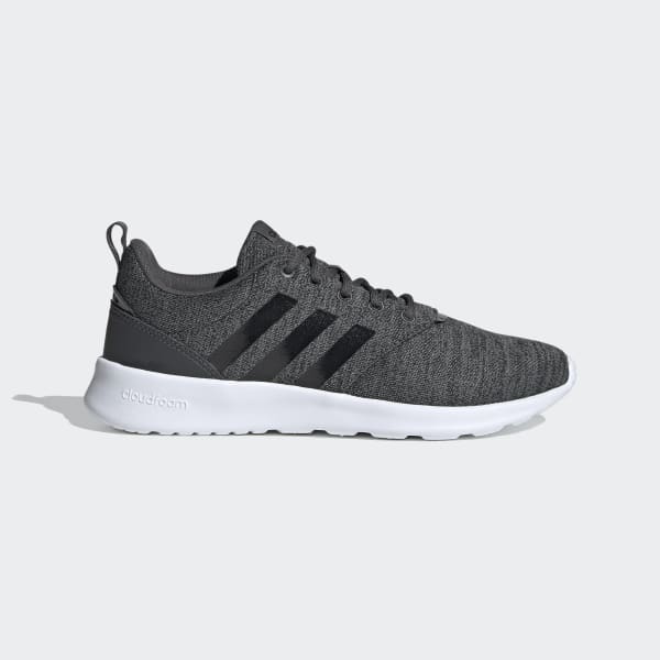 adidas qt racer black and white