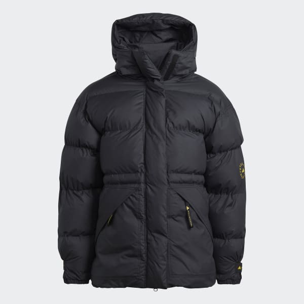 Czerń adidas by Stella McCartney Mid-Length Padded Winter Jacket