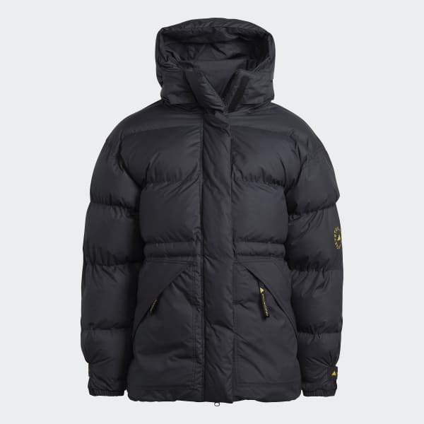 Sort adidas by Stella McCartney Mid-Length Padded Winter jakke