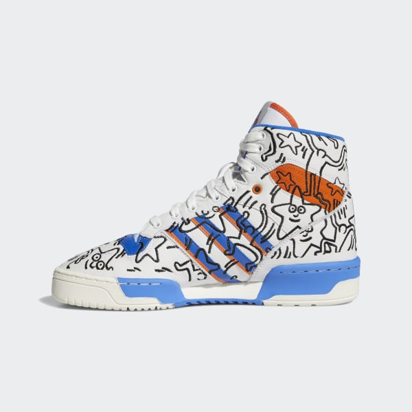 adidas Rivalry Hi Keith Haring Shoes 