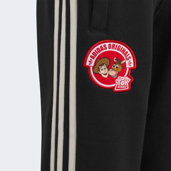 สีดำ กางเกงผ้าถัก adidas Pixar Toy Story