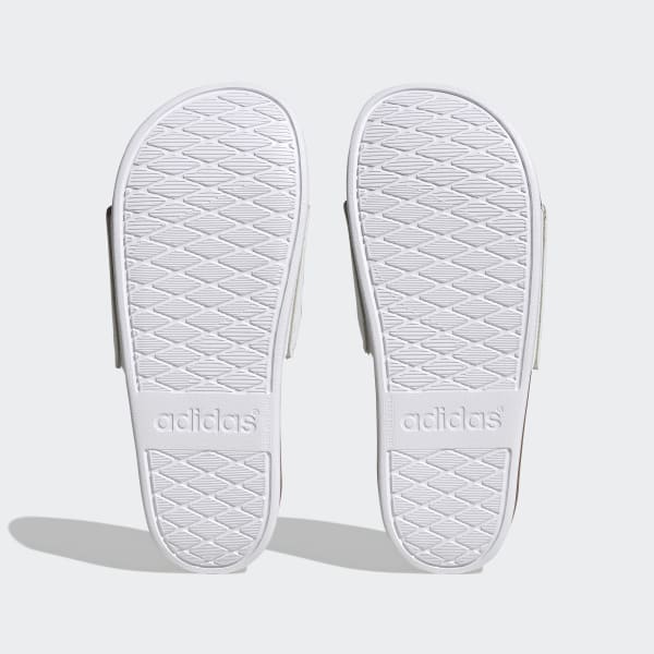 Hvit Adilette Comfort Sandaler