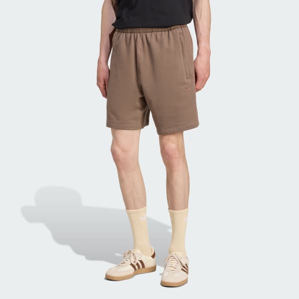 adidas '80s Embossed 3-Stripes Sprinter Shorts - Orange