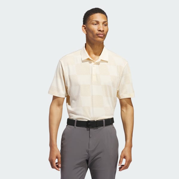 Beige Ultimate365 Textured Polo Shirt