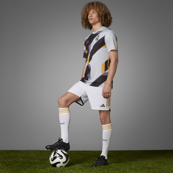 adidas Real Madrid Pre Match Jersey Grey adidas Singapore