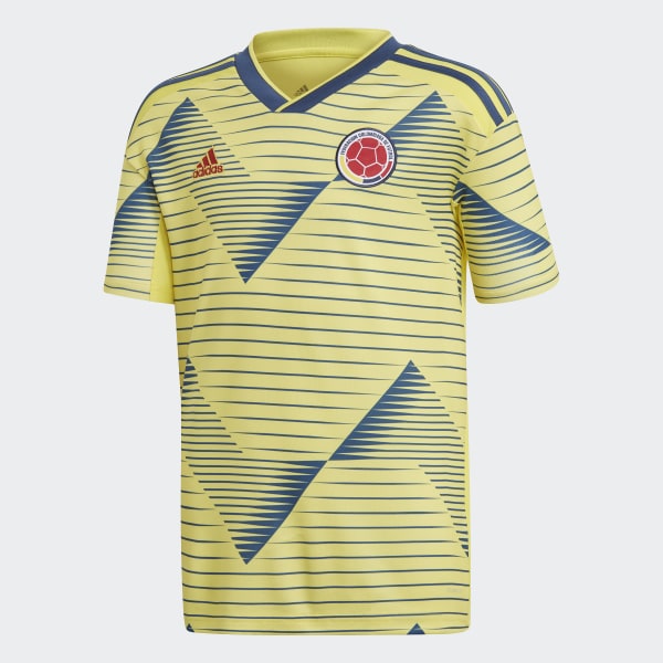adidas Colombia Home Jersey - Yellow 