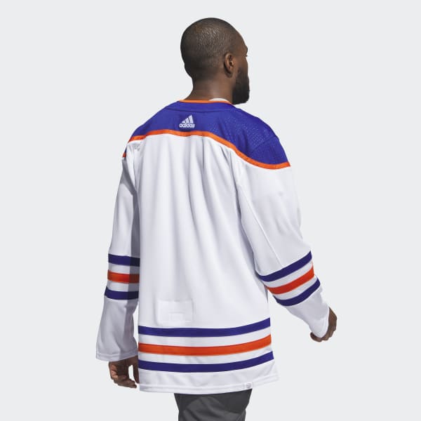 Edmonton Oilers adidas Royal & White Jerseys – ICE District Authentics