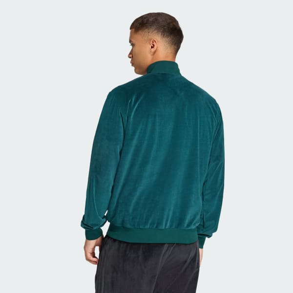 VELOUR HALF ZIP Track Top