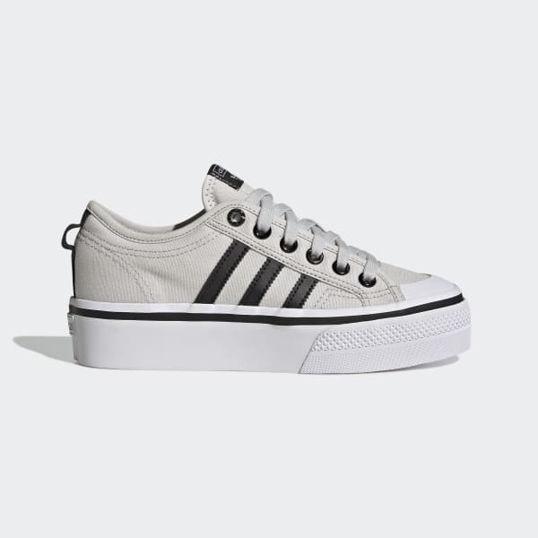 adidas Nizza Platform Shoes - Grey | Women's Lifestyle | adidas US