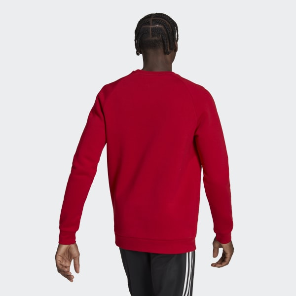 Czerwony Ajax Amsterdam Essentials Trefoil Sweatshirt