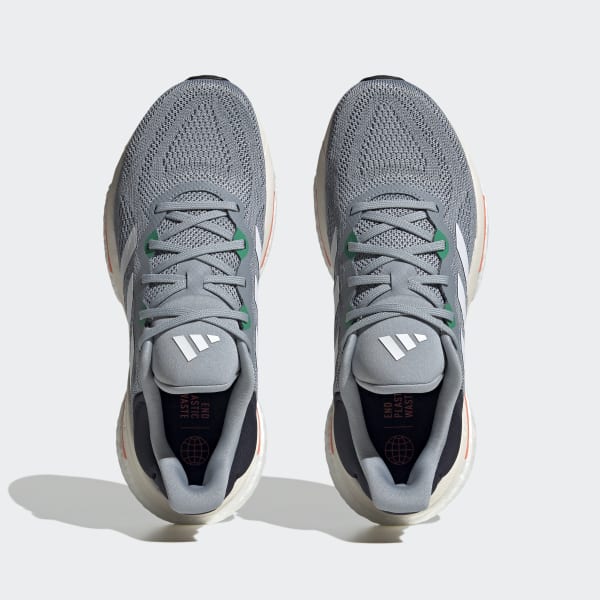 T锚nis adidas solar glide boost feminino  cinza e verde hot sale