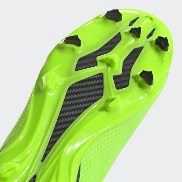 Verde Scarpe da calcio X Speedportal.3 Laceless Firm Ground LVG60
