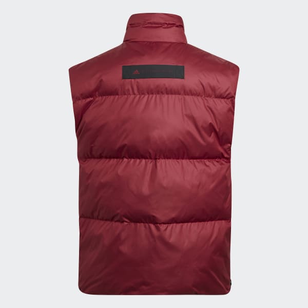Burgundy adidas by Stella McCartney Padded Winter vest TE273