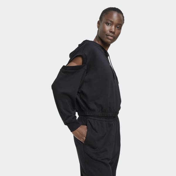 Preto Sweatshirt 3-Stripes Hyperglam