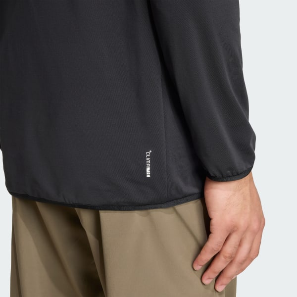 adidas Terrex Multi CLIMAWARM Half-Zip Tech Fleece Jacket - Black