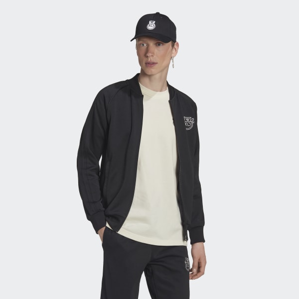 Negro Chaqueta SST adidas Originals x André Saraiva