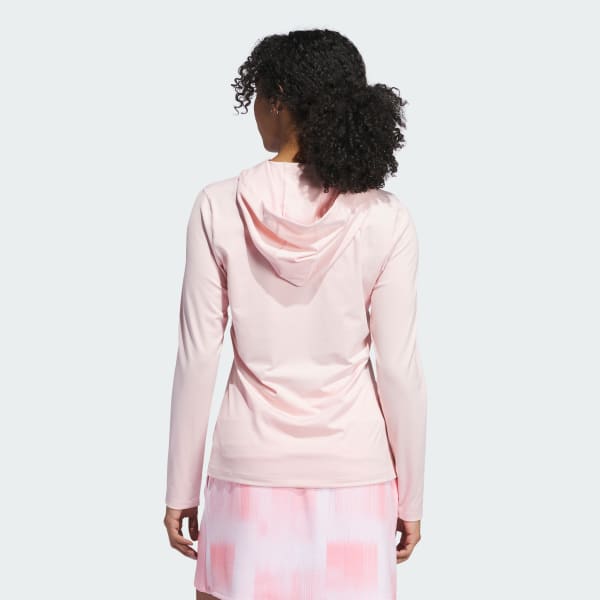 Pink Performance Golf Hoodie