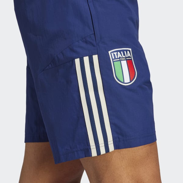 Niebieski Italy Tiro 23 Downtime Shorts