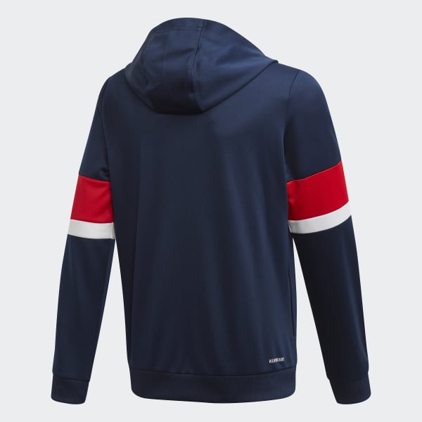 adidas blue jacket hoodie