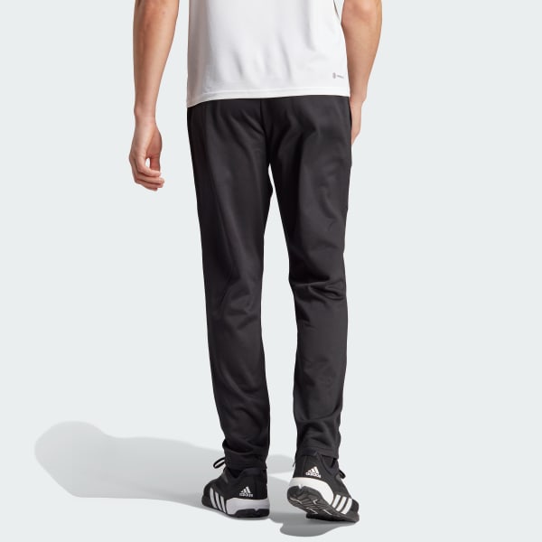 adidas Game and Go Small Logo Training Tapered Pants - Black