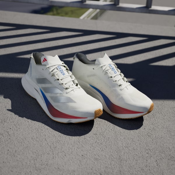 とっておきし福袋 adidas Adizero with Shipping Free | White - Shoes 12 Boston 陸上用シャツ