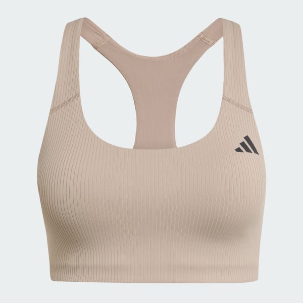 Marron Top Deportivo Powerimpact Rib Soporte Medio