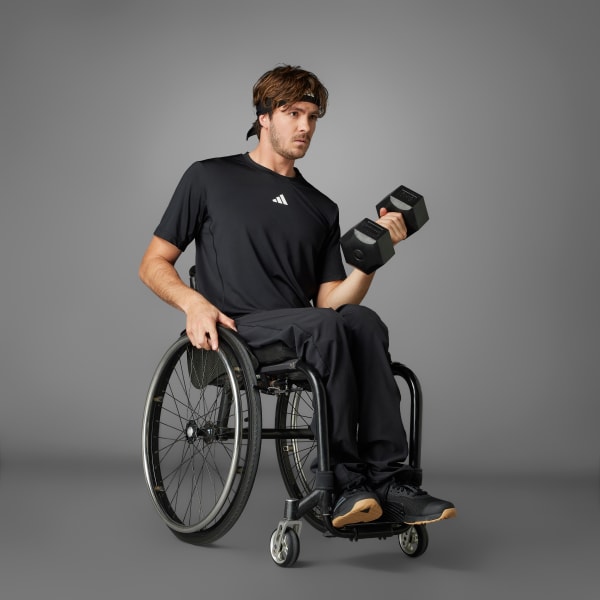 Siyah Adaptive Workout Tişört