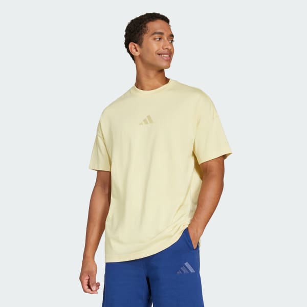 Camiseta ALL SZN - Amarelo adidas | adidas Brasil