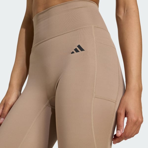 adidas Optime Essentials Seamless 7/8 leggings Brown adidas