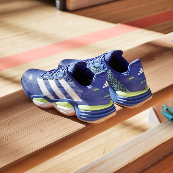 Adidas stabil x blue men's indoor shoes outlet