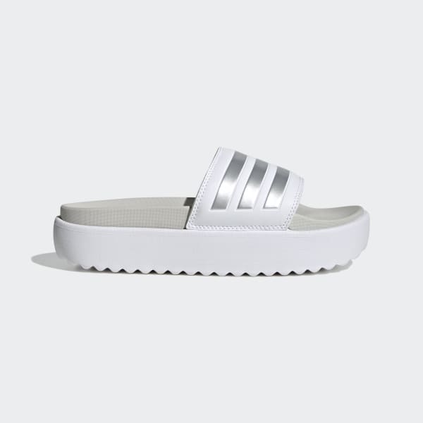 Adidas black sliders womens on sale