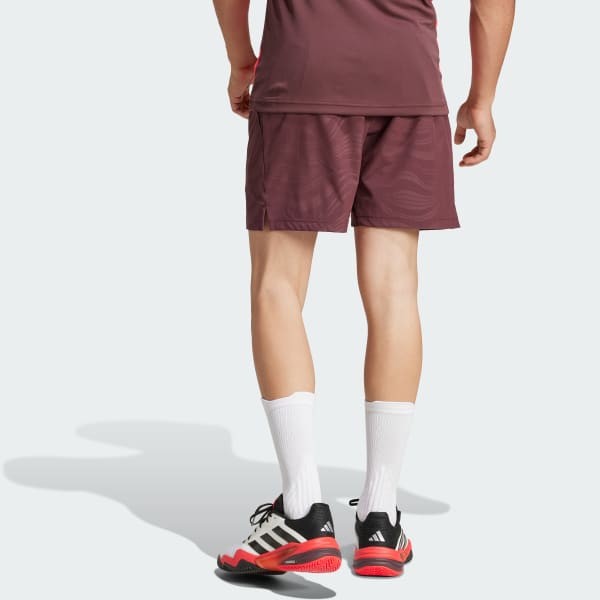 Granate Shorts de Tenis Pro Climacool Ergo 7 Pulgadas