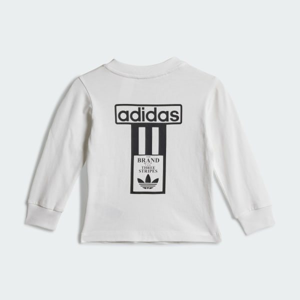 Black Adibreak Long Sleeve Tee Set