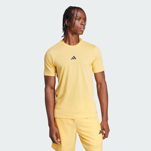 adidas Workout Tee Yellow adidas Vietnam