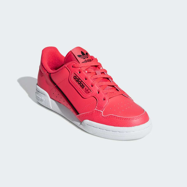 adidas continental 80 white and red