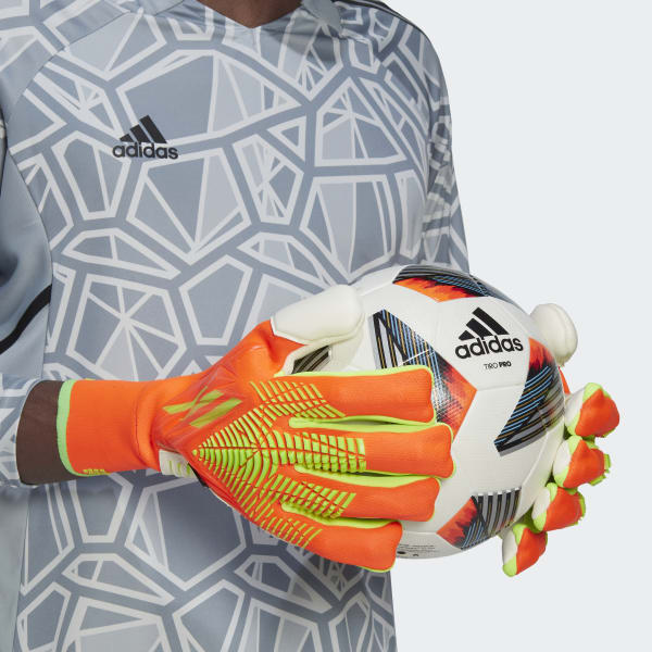 Oranje Predator Edge Fingersave Pro Handschoenen DVJ64