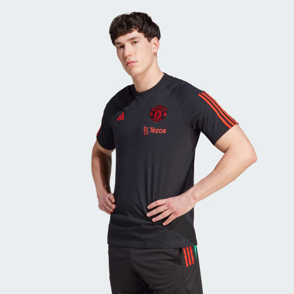 Manchester united adidas originals t shirt top