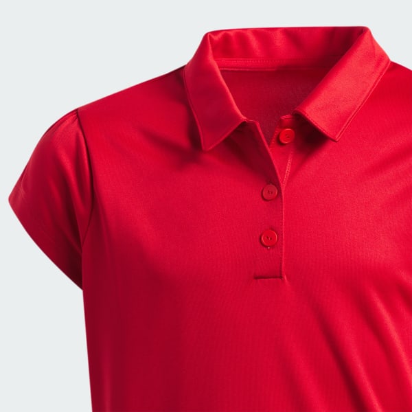 Red Performance Polo Shirt Kids