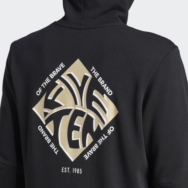 adidas Five Ten Graphic Hoodie - Black | Free Shipping with
