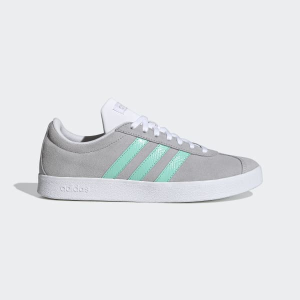 adidas VL Court 2.0 Shoes - Grey 