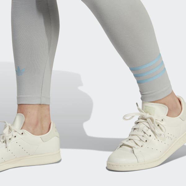 Grijs Adicolor Neuclassics Lange Legging (Grote Maat)