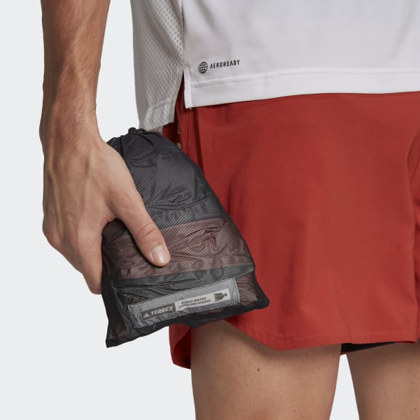 oranzová Bunda Terrex Agravic Three-Layer Pro Rain HF583