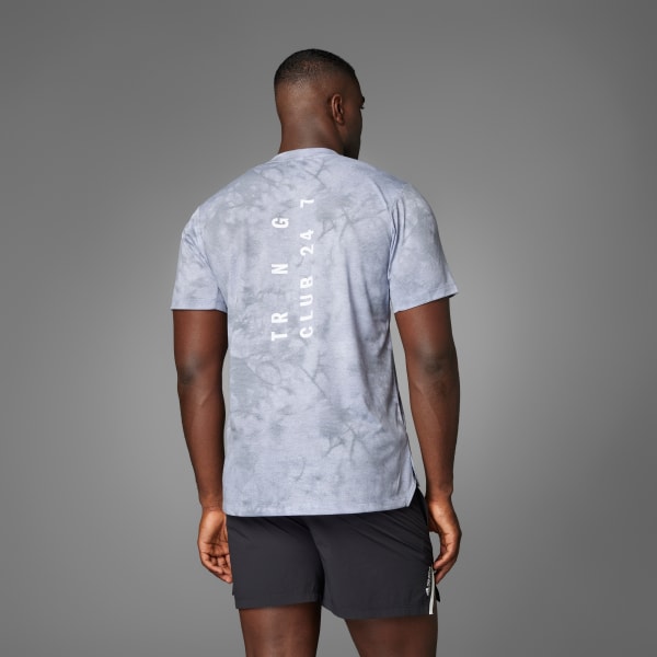 สีม่วง เสื้อยืดพิมพ์ลาย PrimeLift