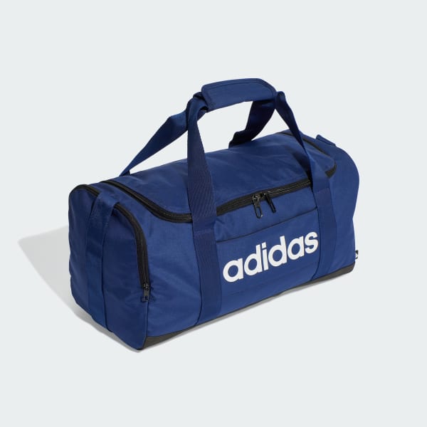 Blue Linear Duffel Bag Small