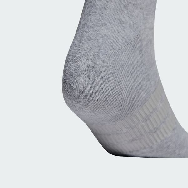 Cinza PACOTE COM TRÊS PARES DE MEIAS SOQUETE CUSHIONED SPORTSWEAR