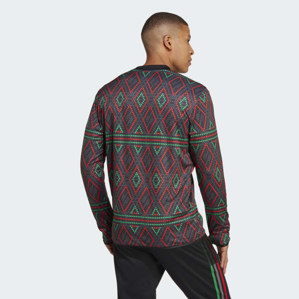 Svart Ajax Amsterdam Pre-Match Warm Top