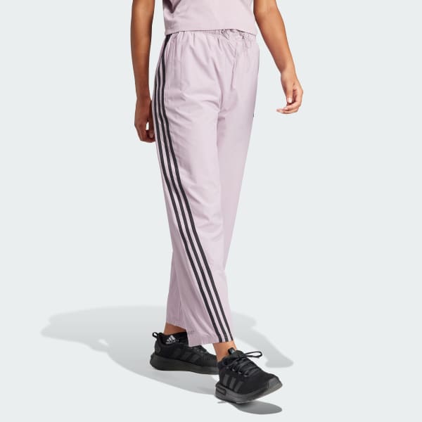 Purple Future Icons 3-Stripes Woven Pants